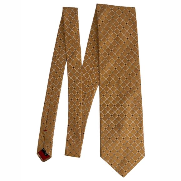 Zianetti Italian Collection Mens Silk Necktie Silk Business Formal Workwear - Picture 5 of 5